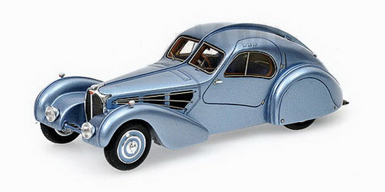 Модель 1:43 Bugatti T57SC Atlantic - blue met (L.E.1948pcs)