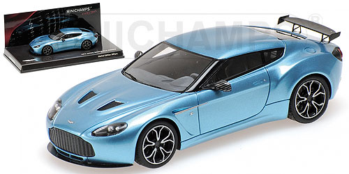 Модель 1:43 Aston Martin V12 Zagato - alba blue