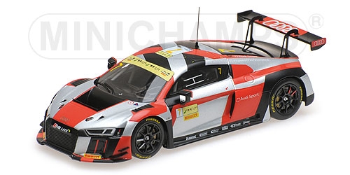 Модель 1:43 Audi R8 №7 LMS Audi Sport Team WRT - FIA GT World Cup Macau (EDOARDO MORTARA)