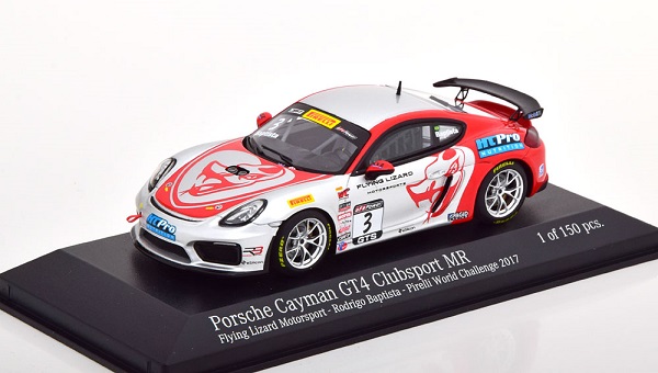 Модель 1:43 Porsche Cayman GT4 Clubsport MR №15 Pirelli World Challenge (Rodrigo 