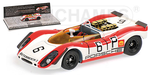 Porsche 908/02 Spyder №6 1000km Nurburgring (Rudi Lins - Richard Attwood) 437692006 Модель 1:43