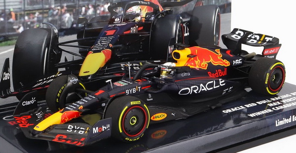 Модель 1:43 Red Bull RB18 Team Oracle Red Bull Racing N1 Winner Canadian GP World Champion 2022 Max Verstappen (L.e. 150 pcs.)