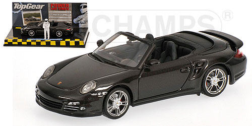 porsche 911 turbo (997 ii) «topgear» - grey met 519436930 Модель 1:43
