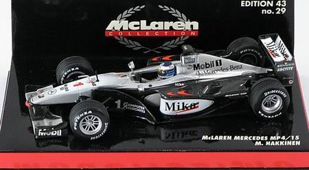 Модель 1:43 McLaren Mercedes MP4/15 (Mika Pauli Hakkinen)