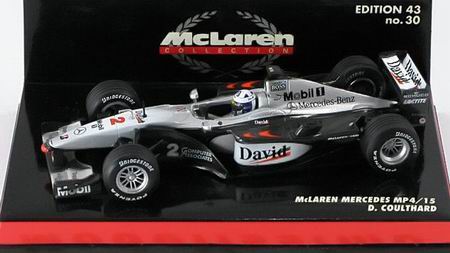 Модель 1:43 McLaren Mercedes MP4/15 (David Coulthard)