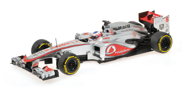 Модель 1:18 Vodafone McLaren Mercedes №5 ShowCar (Jenson Button)