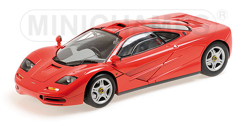 mclaren f1 - road car - red 530133422 Модель 1:18
