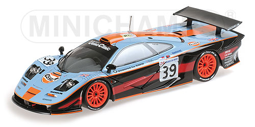 Модель 1:18 McLaren F1 GTR №39 «Gulf» 24h Le Mans (Gilbert Scott - Masanori Sekiya - Bellm)