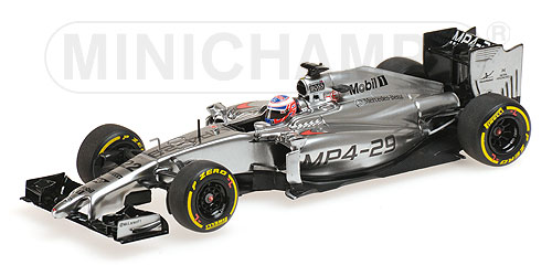 Модель 1:43 McLaren Mercedes MP4/29 №22 Pre-season testing (Jenson Button)