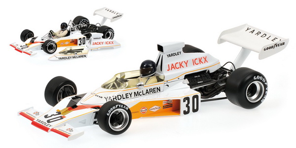 Модель 1:18 McLaren Ford M23 №30 «Yardley» German GP (Jacques Bernard «Jacky» Ickx)