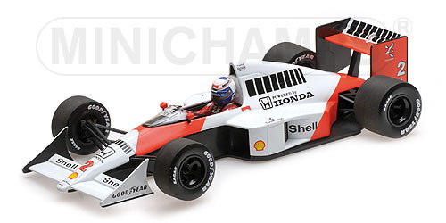 Модель 1:18 McLaren Honda MP4/5 №2 World Champion (Alain Prost)
