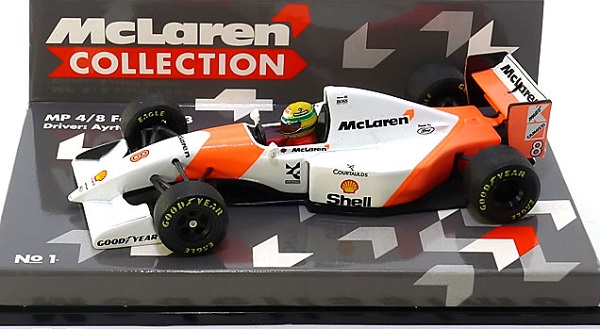 Модель 1:43 McLaren Ford MP4/8 1993 Senna (McLaren Collection №1)