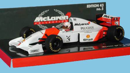 Модель 1:43 McLaren Peugeot MP4/9 №5 (Martin Brundle)