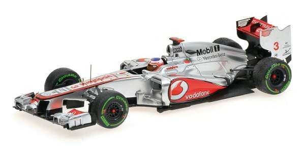 Модель 1:43 Vodafone McLaren Mercedes MP4-27 №3 Winner GP Brasilien (Jenson Button) (L.E.1099pcs)
