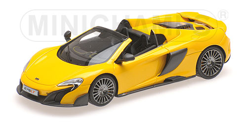Модель 1:43 McLaren 675LT Spider- yellow/grey