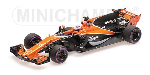 Модель 1:43 McLaren Honda MCL32 №22 GP Monaco (Jenson Button) (L.E.720pcs)