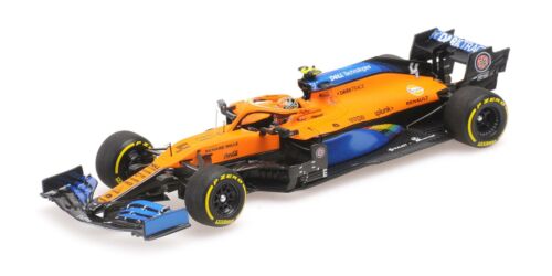 Модель 1:43 McLaren Renault MCL35 №4 4th ITALIAN GP (Lando Norris)