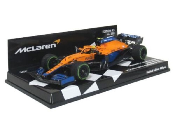 Модель 1:43 McLaren MCL35M #4 GP Emilia Romagna 2021 Lando Norris