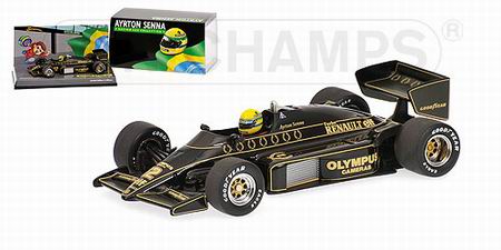Модель 1:43 Lotus Renault 97T №12 «Olympus» Ayrton Senna 15th Anniversary (01-05-1994 TO 01-05-2009)