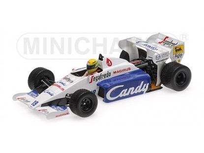 Модель 1:18 Toleman Hart TG184 №19 2nd GP Monaco (Ayrton Senna)