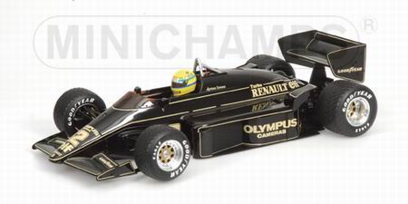 Модель 1:12 Lotus Renault 97T №12 «Olympus» Winner GP Portugal (Ayrton Senna)