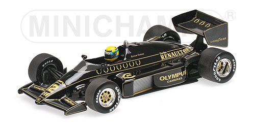 Модель 1:43 Lotus Renault 97T №12 «Olympus» (Ayrton Senna)