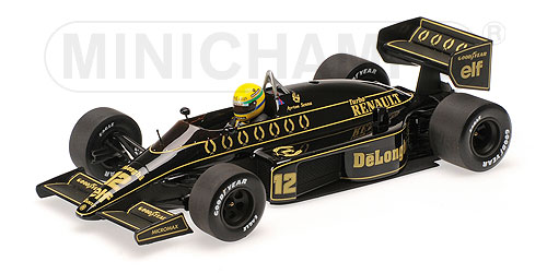 Модель 1:18 Lotus Renault 98T №12 (Ayrton Senna)