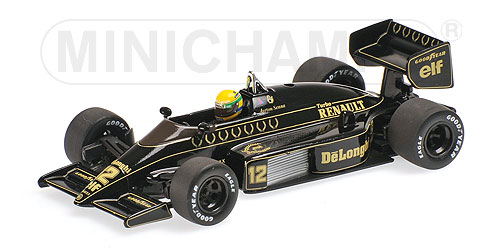 Модель 1:43 Lotus Renault 98T №12 (Ayrton Senna)