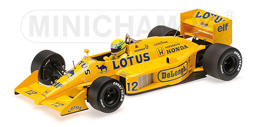 Модель 1:18 Lotus Honda 99T №12 (Ayrton Senna)