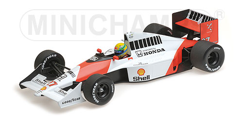 Модель 1:18 McLaren Honda MP4/5B №27 World Champion (Ayrton Senna)