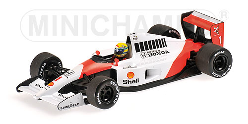 Модель 1:43 McLaren Honda MP4/6 №1 World Champion (Ayrton Senna)