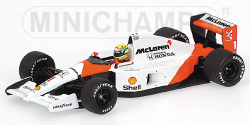 Модель 1:43 McLaren Honda MP4/6 №1 German GP World Champion (Ayrton Senna)