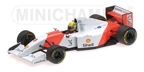 McLaren Ford MP 4-8 №8 (Ayrton Senna) 540934308 Модель 1:43