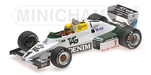 Модель 1:18 Williams Ford FW08C №1 19 July `83 Donington Park Enggland (Ayrton Senna)