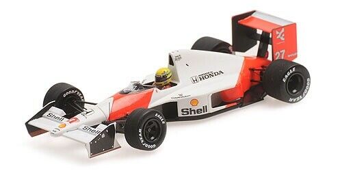 McLaren Honda MP4/5B №27 ELEVATED NOSE CONE Test Car MONZA (Ayrton Senna) 547904399 Модель 1:43