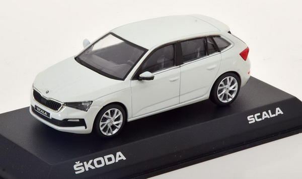 Модель 1:43 Skoda Scala - 2019 - White