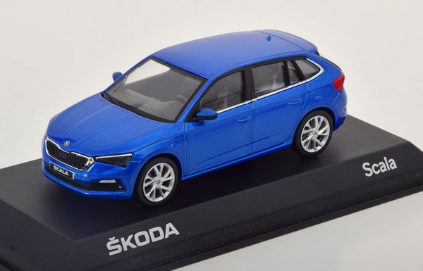 Модель 1:43 Skoda Scala - 2019 - Blue
