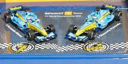 Модель 1:43 Renault R25 Constr. Champ Set (Fernando Alonso - Giancarlo Fisichella)