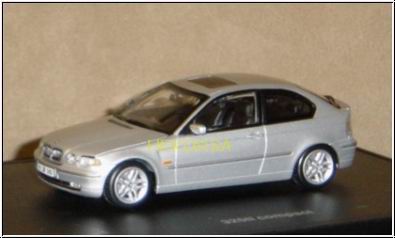 Модель 1:43 BMW 325ti Compact (E46) - silver