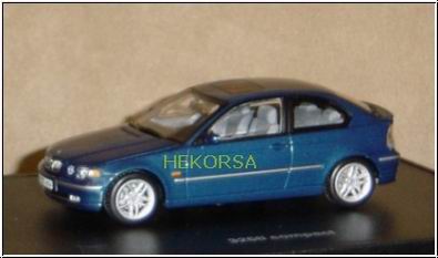 Модель 1:43 BMW 325ti Compact (E46) - blue