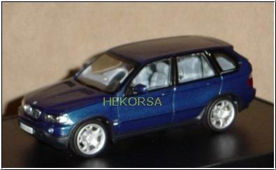 Модель 1:43 BMW X5 4,4i (E53) - blue