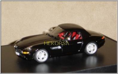 bmw z8 roadster mit hardtop (e52) - black 80420146515 Модель 1:43