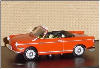 bmw 700 cabrio - red 80420390531 Модель 1:43