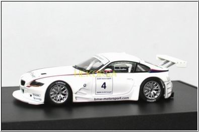 bmw z4 m coupe (e86em) race version №4 - white 80420434439 Модель 1:43
