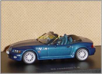 Модель 1:43 BMW Z3 1.8 Roadster (facelift) (E36/7) - blue