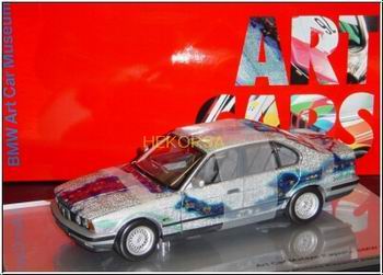 bmw 525i (e34) - art car (matazo kayama) 80430150938 Модель 1:18