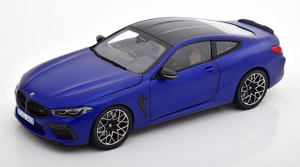 Модель 1:18 BMW M8 Competition F92 (F15) - matt-blue met/carbon