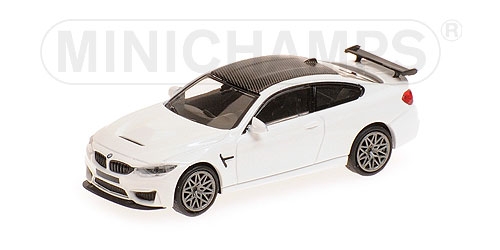 Модель 1:87 BMW M4 GTS 2016 white w/grey wheels