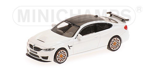 Модель 1:87 BMW M4 GTS - 2016 - WHITE W/ ORANGE WHEELS