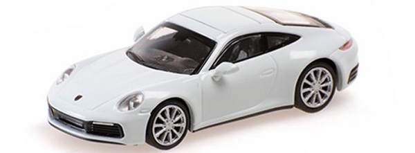 PORSCHE 911 992 Carrera 4s Coupe - 2019 - white 870068324 Модель 1:87